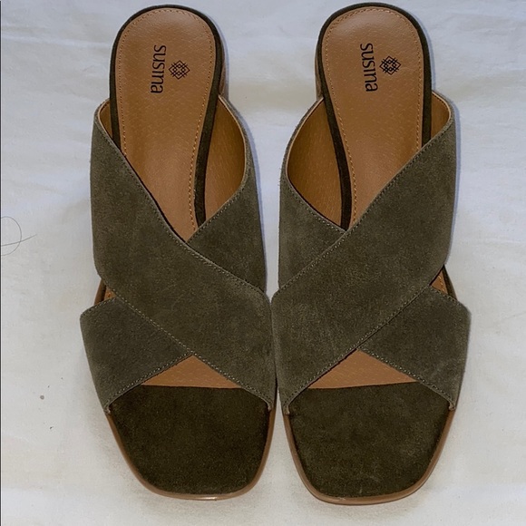 Susina Shoes - Susina Olive Mules